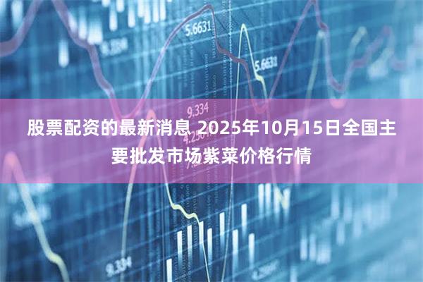 股票配资的最新消息 2025年10月15日全国主要批发市场紫菜价格行情